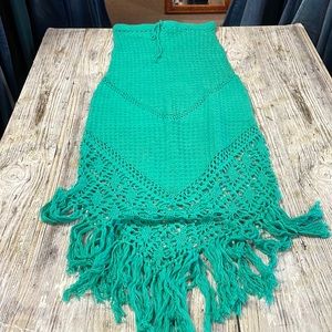 NWT Flying Tomato CROCHET Maxi Skirt or Dress S